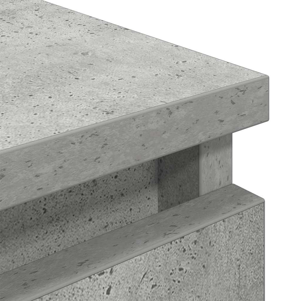TV Cabinet Concrete Grey 60x35x54 cm Engineered Wood