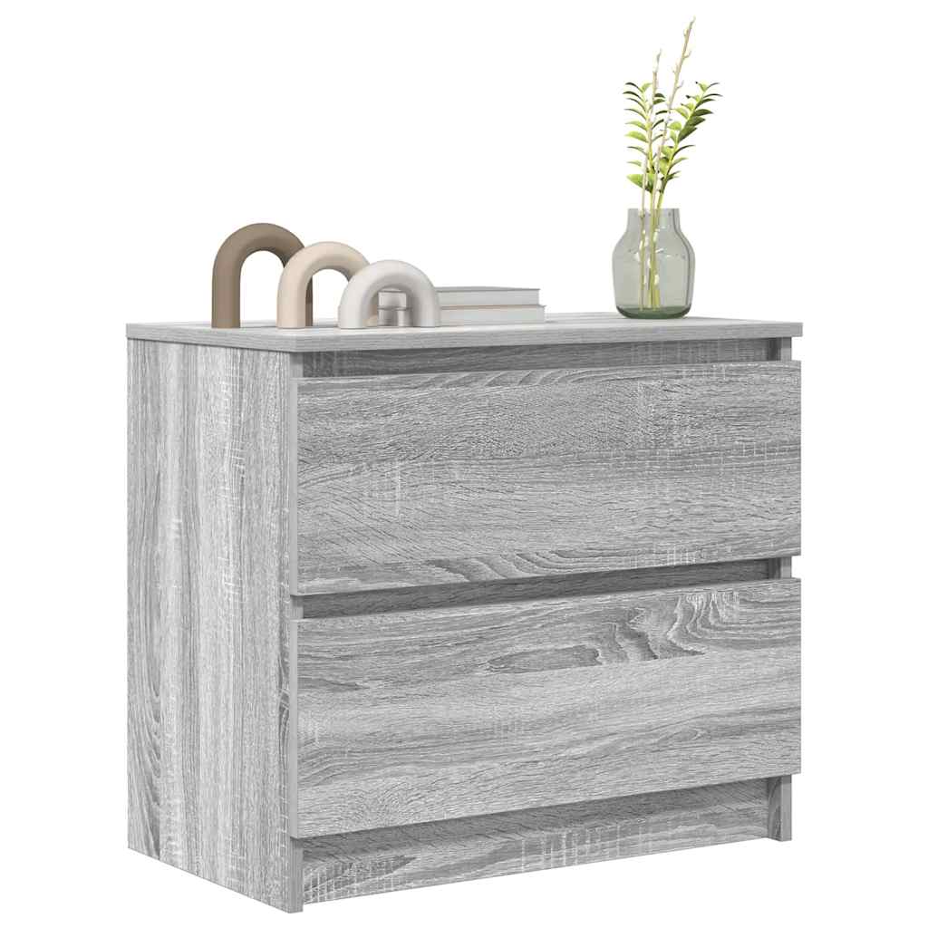 TV Cabinet Grey Sonoma 60x35x54 cm Engineered Wood