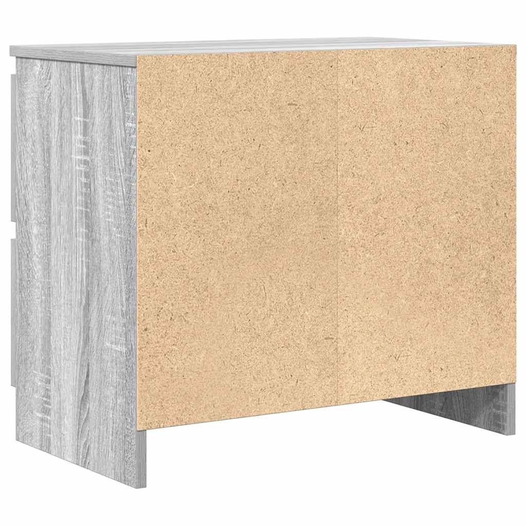 TV Cabinet Grey Sonoma 60x35x54 cm Engineered Wood