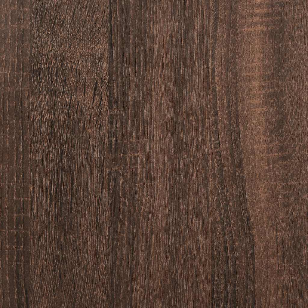 TV Cabinet Brown Oak 60x35x54 cm Engineered Wood