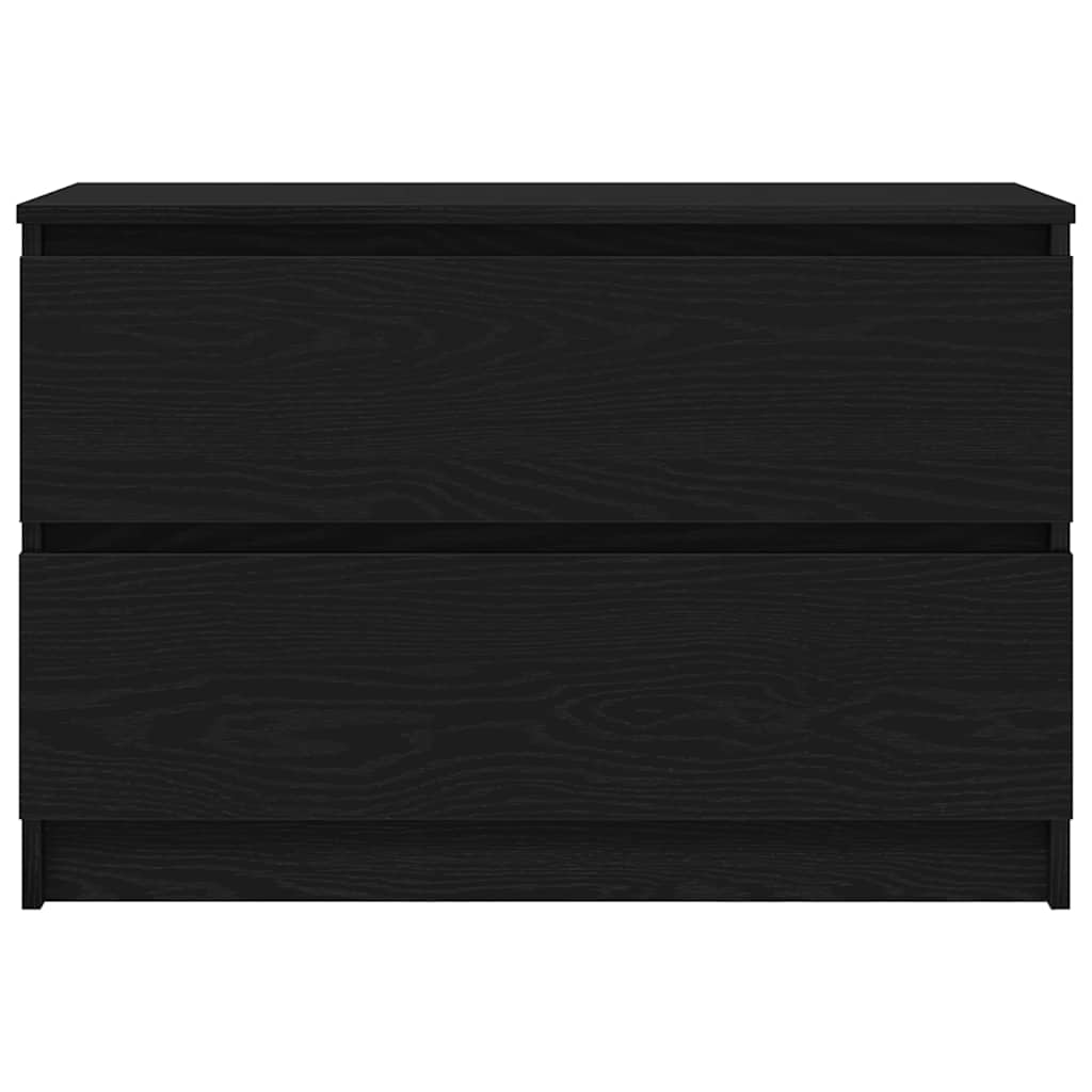 TV Cabinet Black 80x35x54 cm Engineered Wood