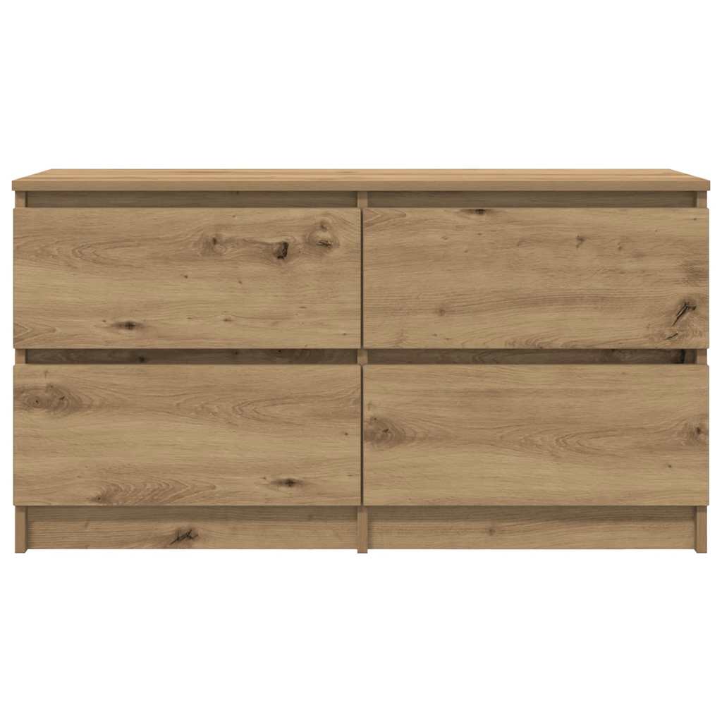 TV Cabinet Artisan Oak 100x35x54 cm Engineered Wood