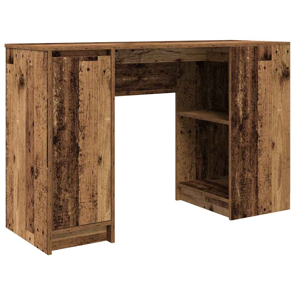 Desk Old Wood 120x42x76 cm Engineered Wood