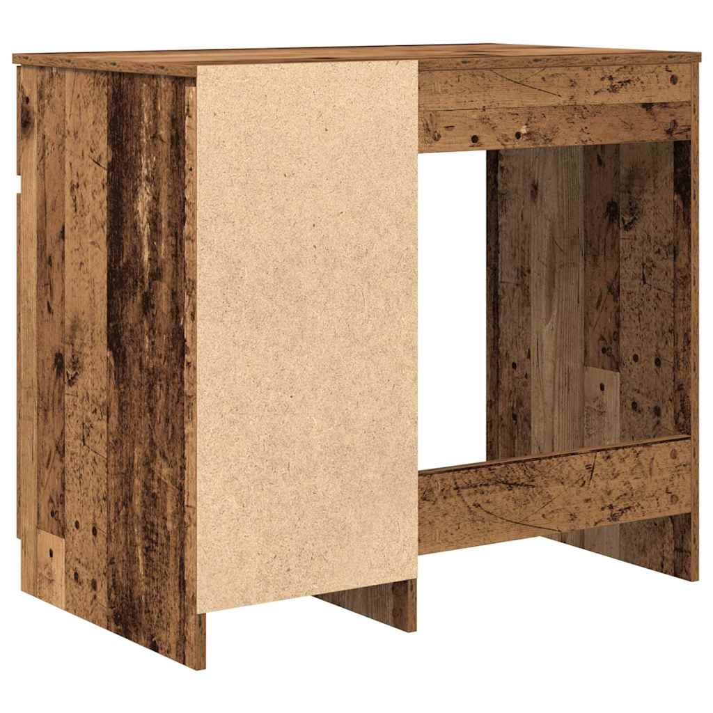 Desk Old Wood 86x49x76 cm Engineered Wood