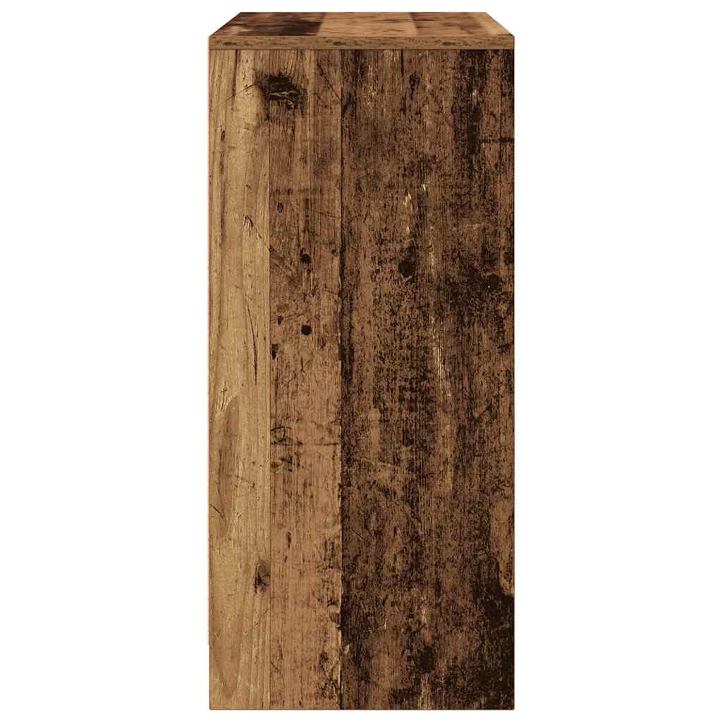 Shoe Cabinet Old Wood 57x34x76 cm Engineered Wood