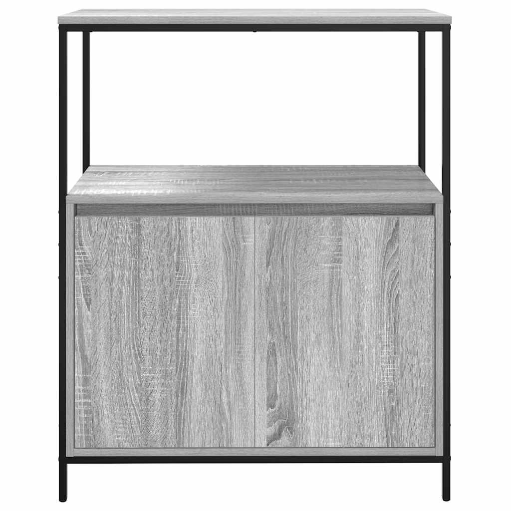 Bathroom Cabinet with Shelves Grey Sonoma 76,5x35x95 cm