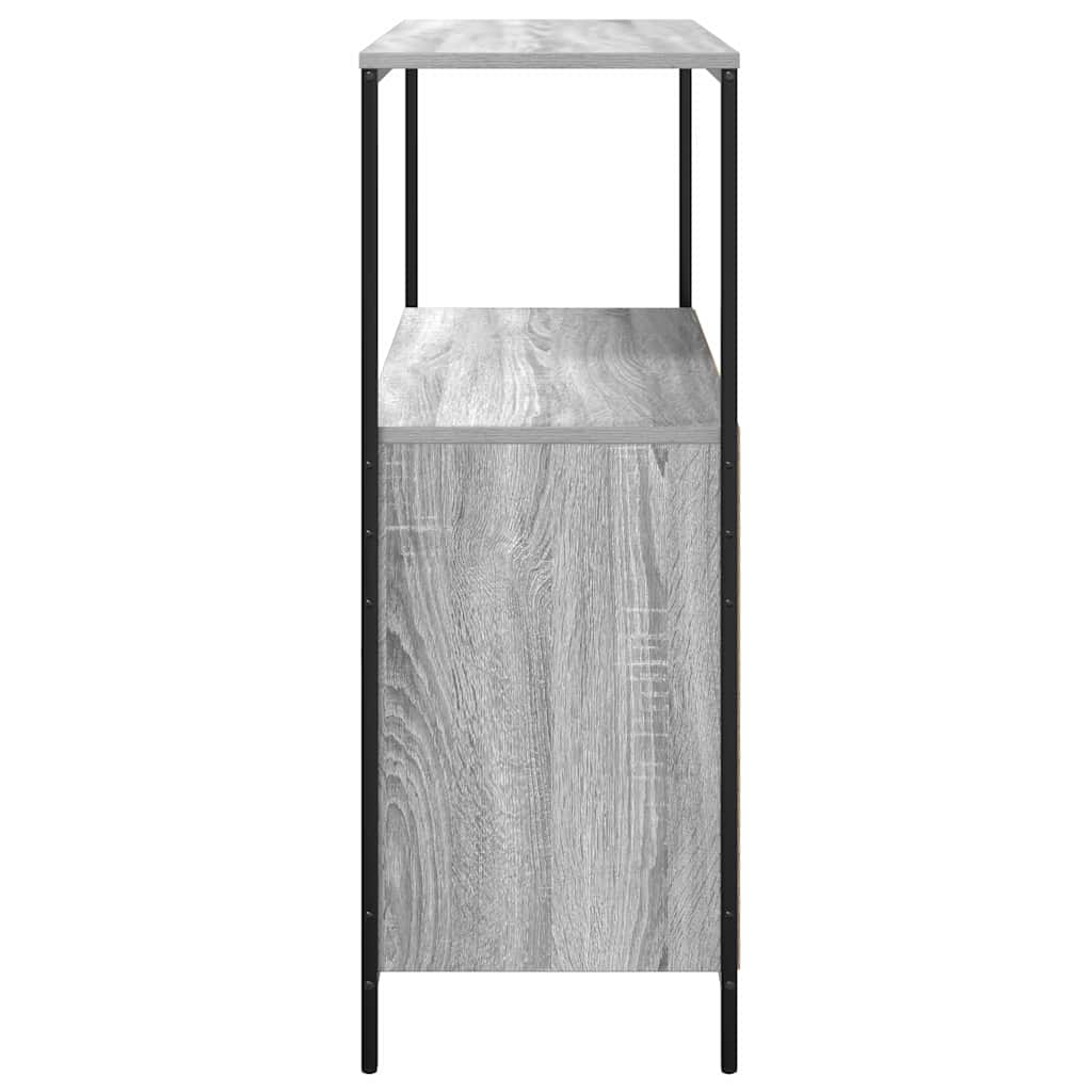 Bathroom Cabinet with Shelves Grey Sonoma 76,5x35x95 cm