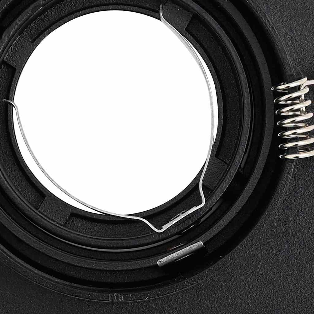 Spotlight 6 pcs Black 9 x 9 x 2 cm Aluminium