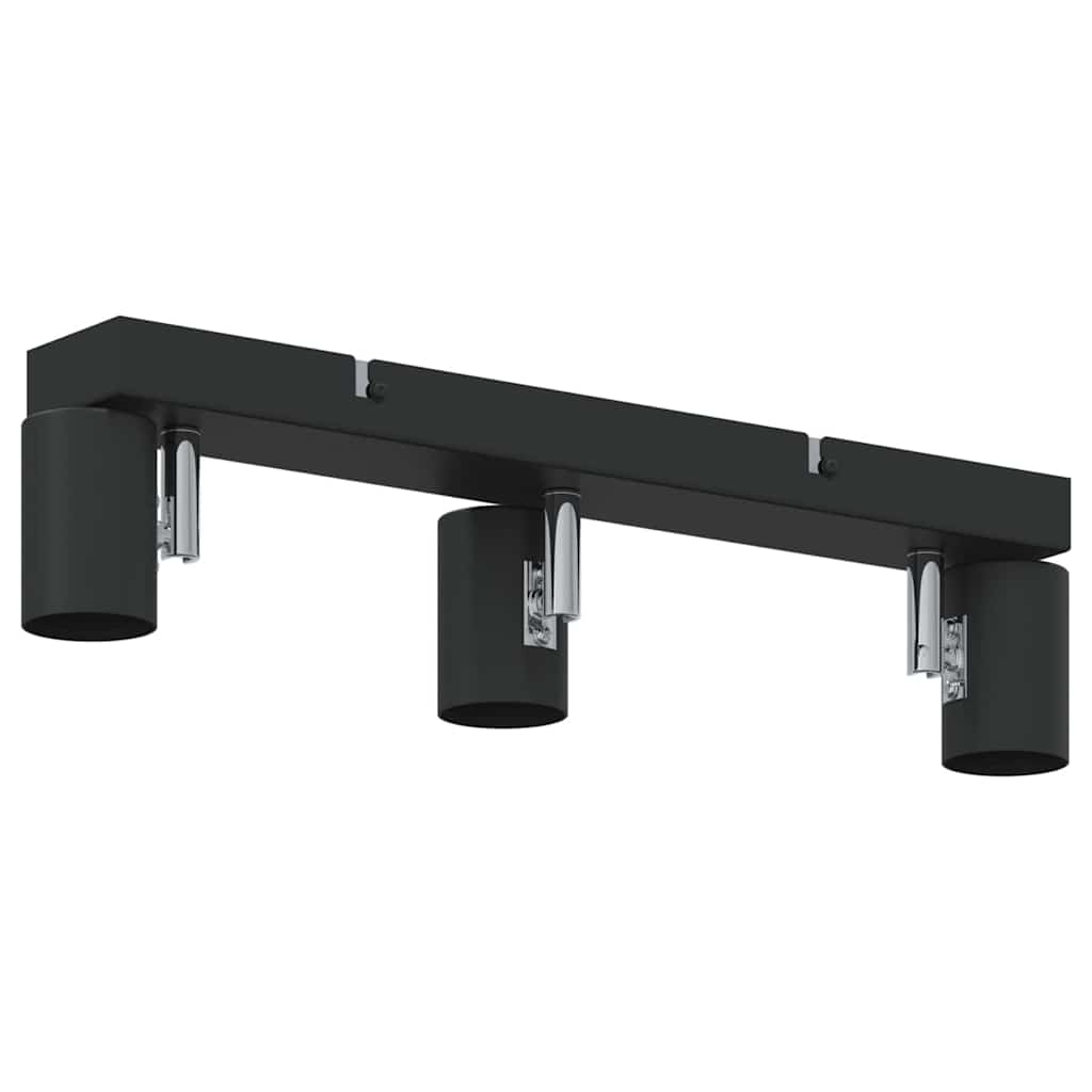 Ceiling Spotlight Black 38 x 6.5 x 11.5 cm Metal
