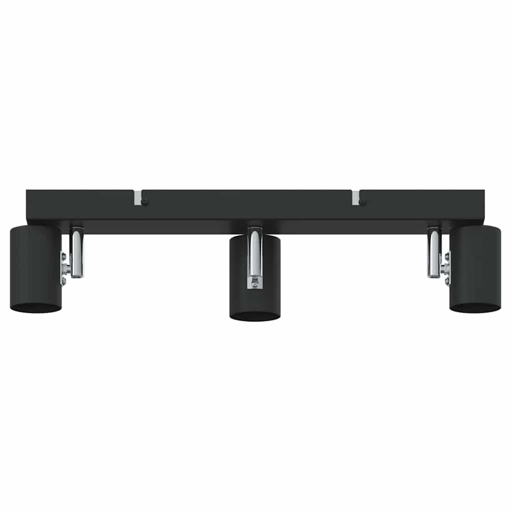 Ceiling Spotlight Black 38 x 6.5 x 11.5 cm Metal