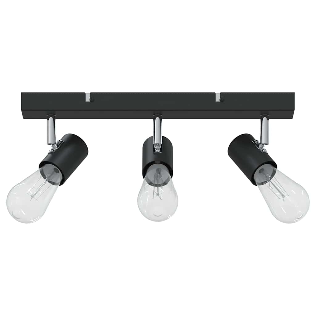 Ceiling Spotlight Black 38 x 6.5 x 11.5 cm Metal