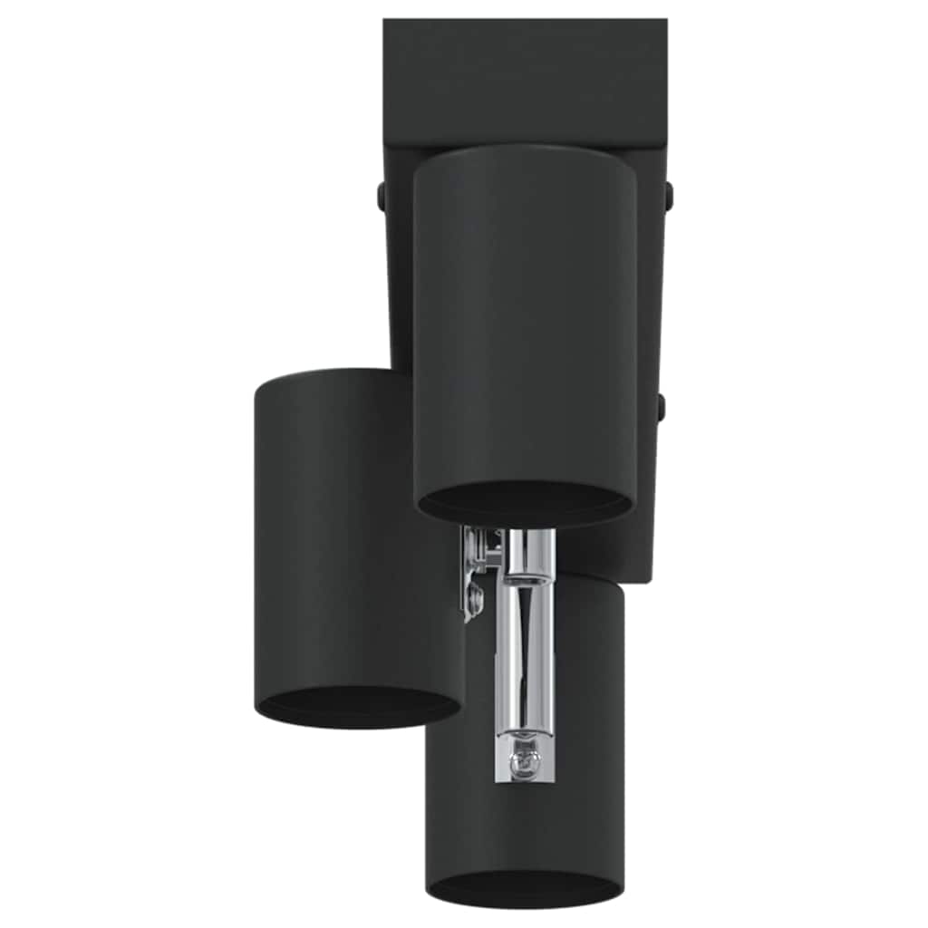 Ceiling Spotlight Black 38 x 6.5 x 11.5 cm Metal