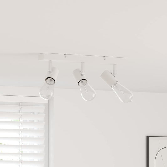 Ceiling Spotlight White 38 x 6.5 x 11.5 cm Metal