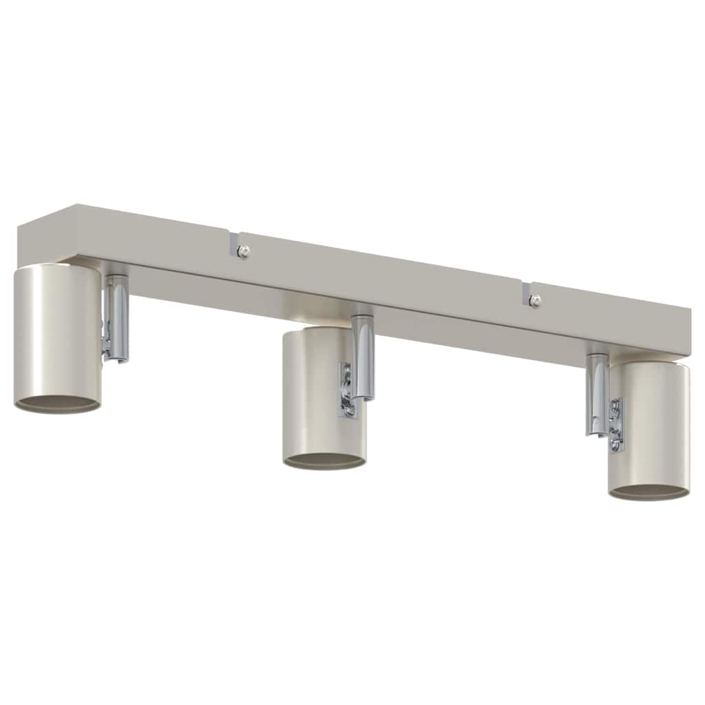 Ceiling Spotlight Nickel 38 x 6.5 x 11.5 cm Metal