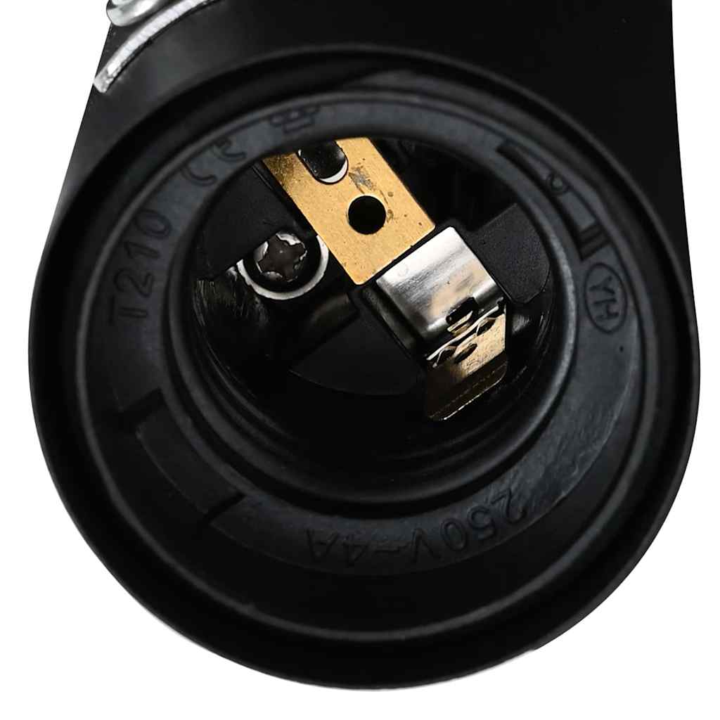 Ceiling Spotlight Black 26.5 x 26 x 11.5 cm Metal