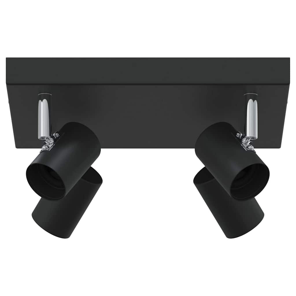 Ceiling Spotlight Black 26.5 x 26 x 11.5 cm Metal