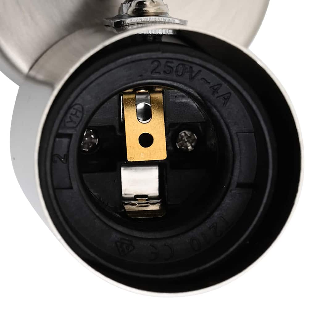 Ceiling Spotlight Nickel 26.5 x 26 x 11.5 cm Metal
