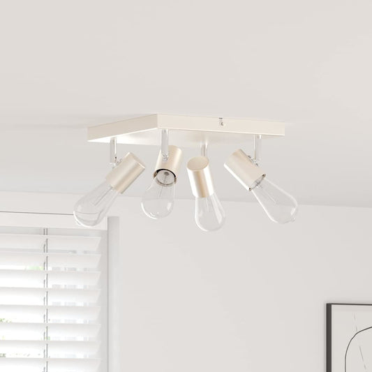 Ceiling Spotlight Nickel 26.5 x 26 x 11.5 cm Metal