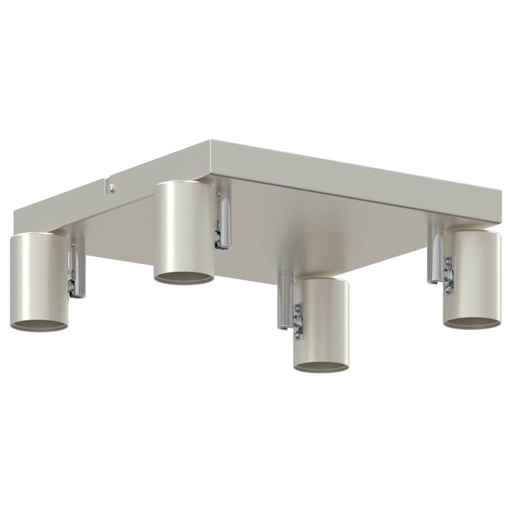 Ceiling Spotlight Nickel 26.5 x 26 x 11.5 cm Metal