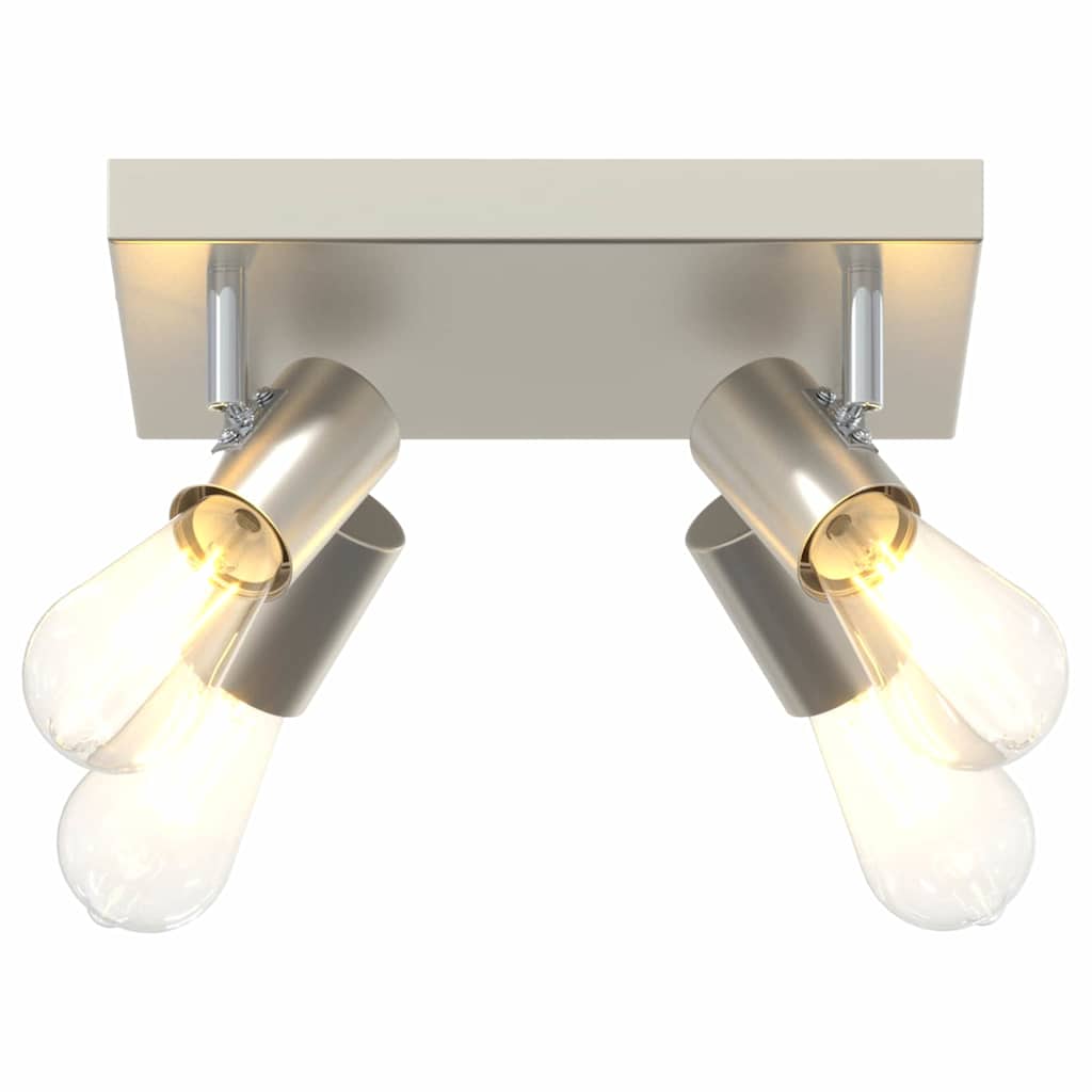 Ceiling Spotlight Nickel 26.5 x 26 x 11.5 cm Metal