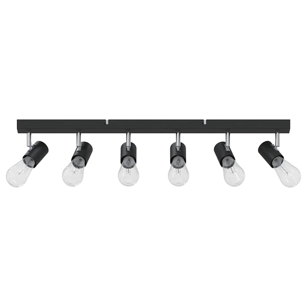 vidaXL Ceiling Spotlight Black 73 x 6.5 x 11.5 cm Steel