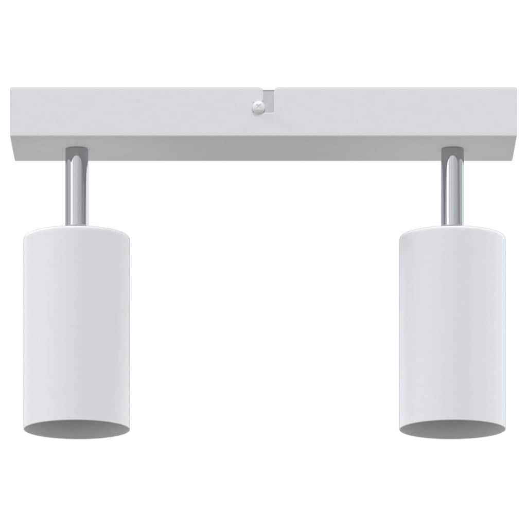 Ceiling Spotlight with Spotlights White 26 x 6 x 16 cm Metal
