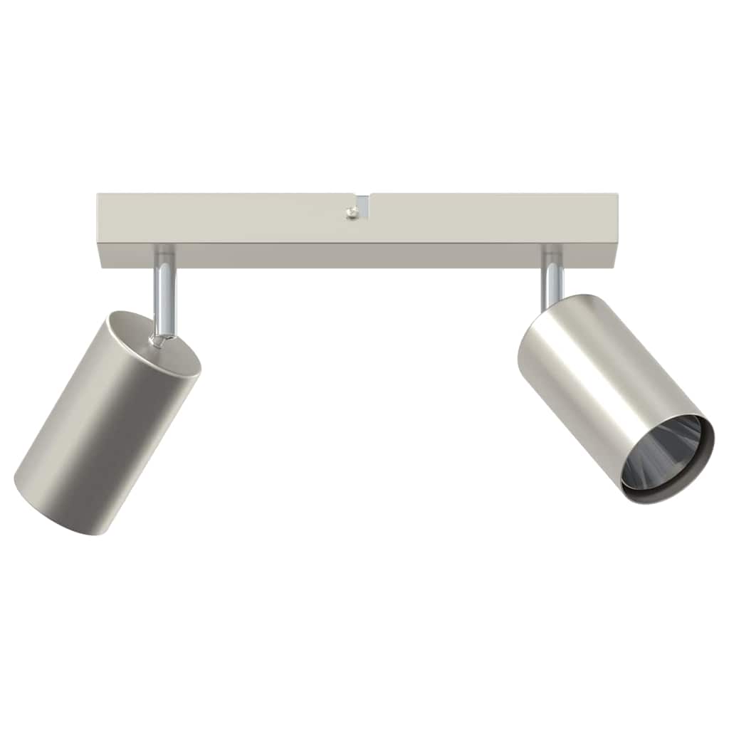 Ceiling Spotlight with Spotlights Nickel 26 x 6 x 16 cm Metal