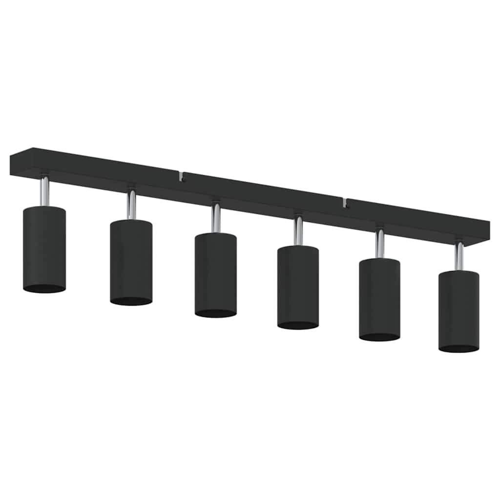 vidaXL Ceiling Spotlight Black 73 x 5.5 x 16.5 cm Steel