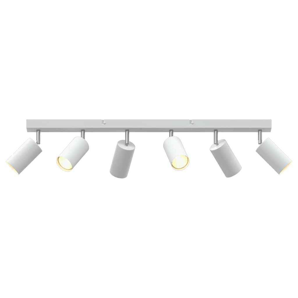 vidaXL Ceiling Spotlight White 73 x 5.5 x 16.5 cm Steel