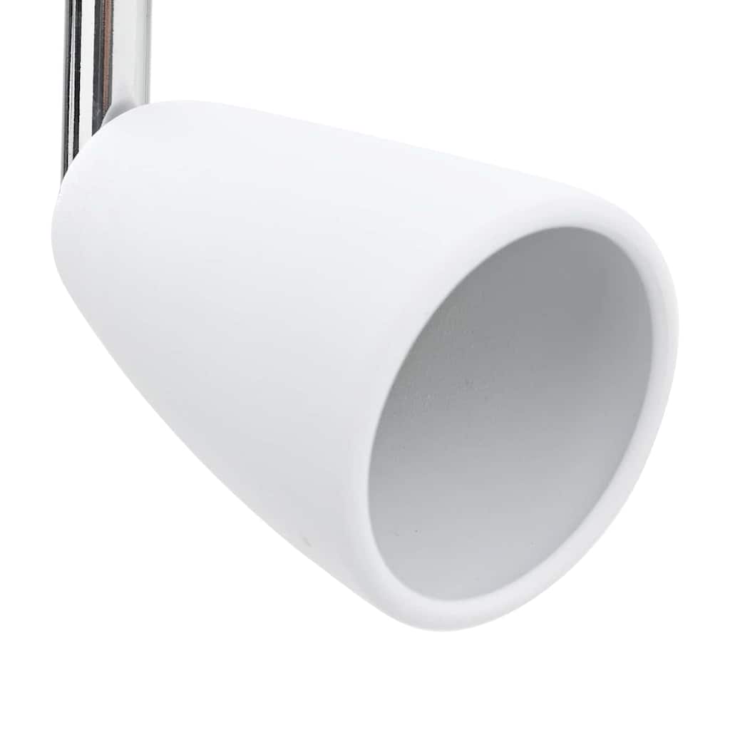Ceiling Spotlight with Spotlights White 19 x 19 x 14.5 cm Metal