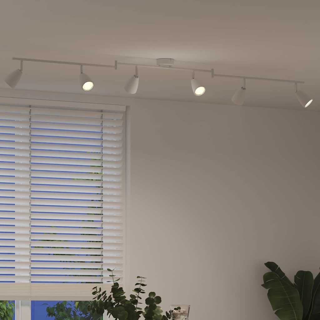Ceiling Spotlight White 176.5 x 12.5 x 13.5 cm Metal