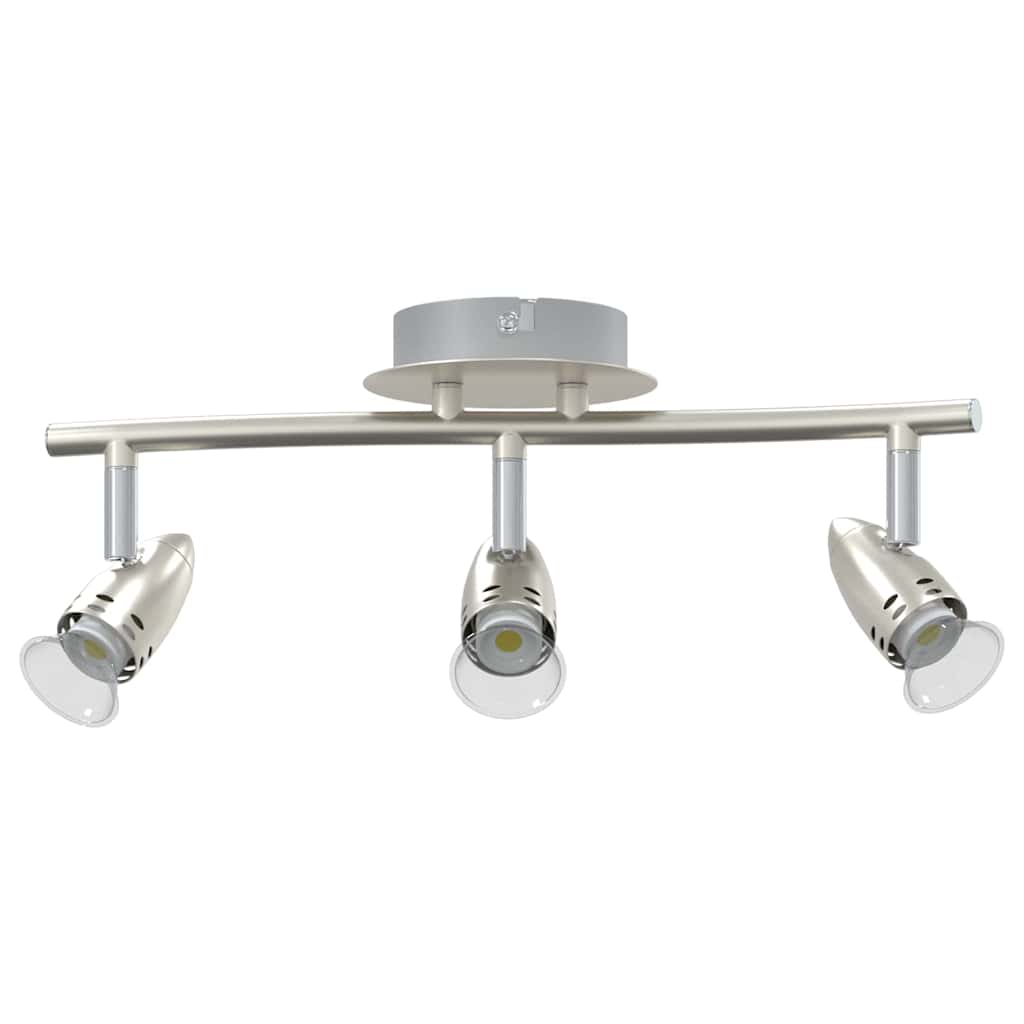 Ceiling Spotlight Nickel 36.5 x 10 x 12.5 cm Metal