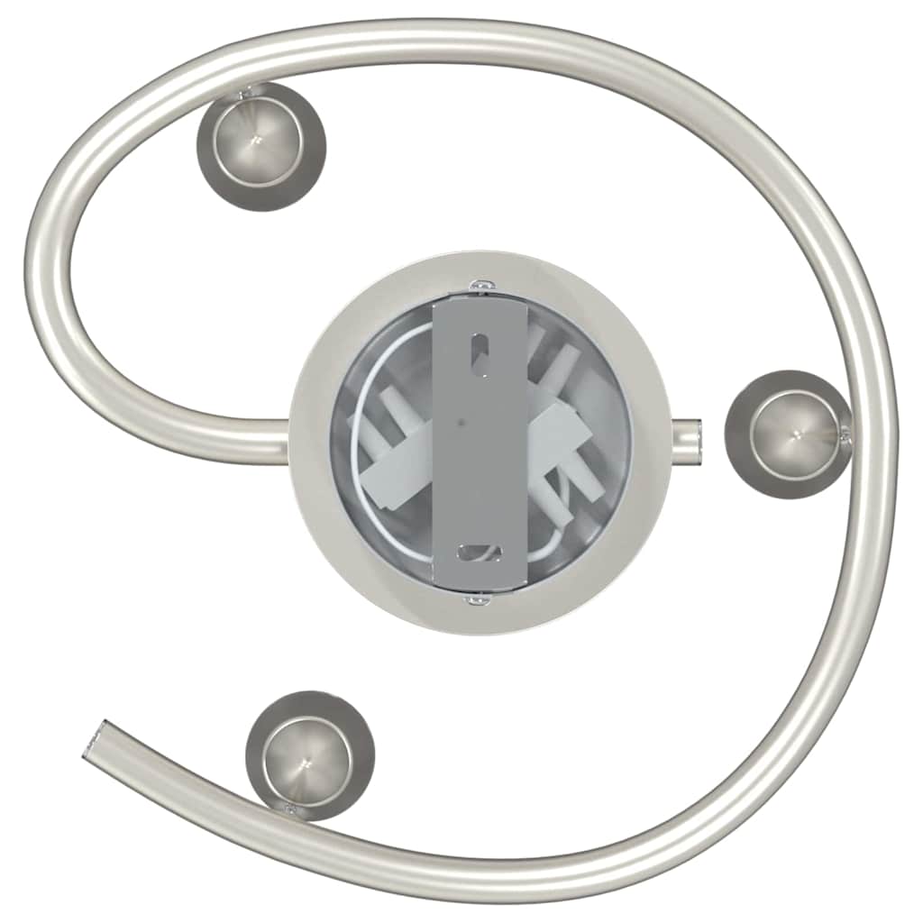Ceiling Spotlight Nickel 24 x 22 x 12.5 cm Metal
