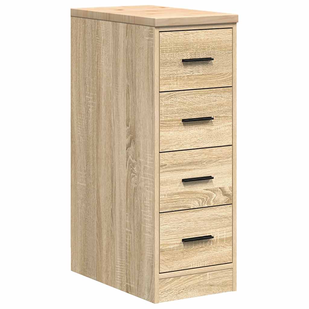 Garage Cabinets 2 pcs Sonoma Oak Engineered Wood