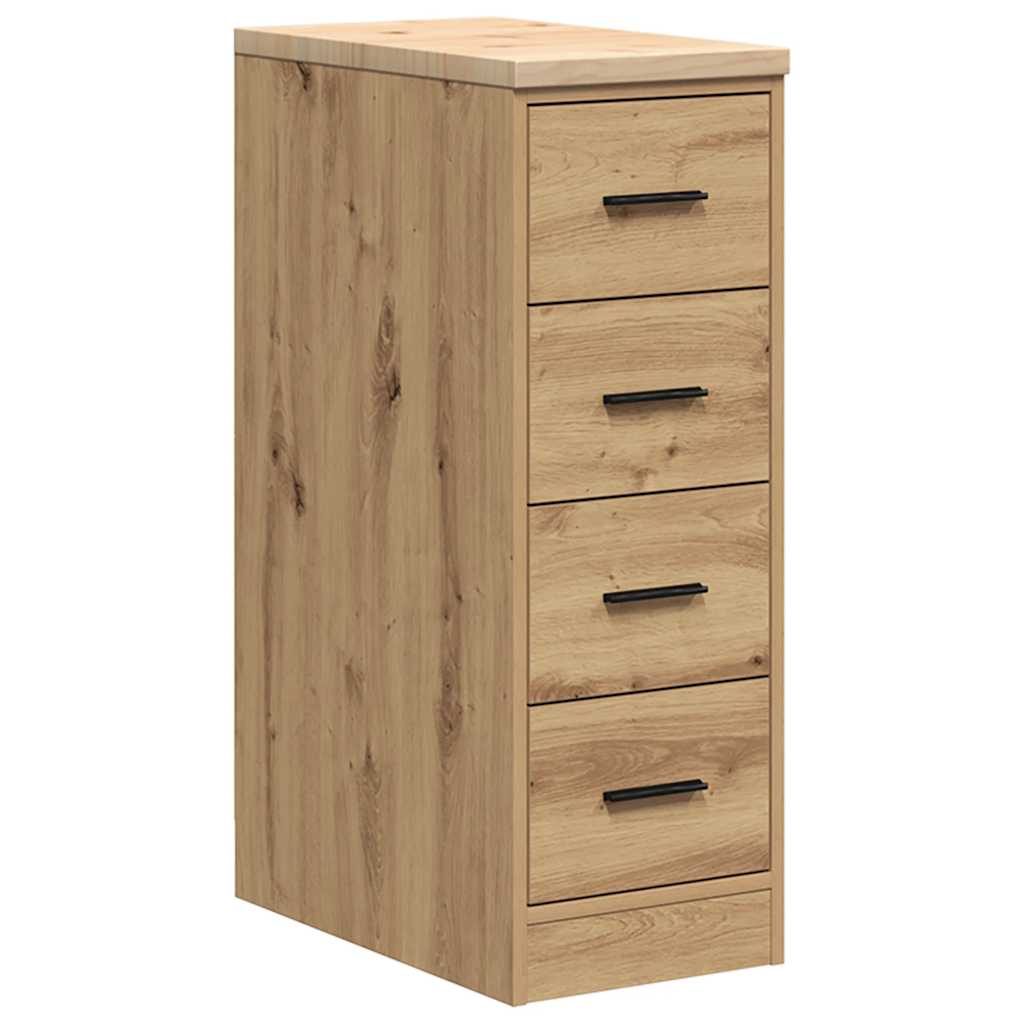 Garage Cabinets 2 pcs Artisan Oak Engineered Wood