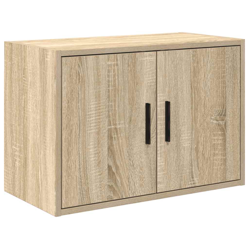 Garage Cabinets 2 pcs Sonoma Oak Engineered Wood