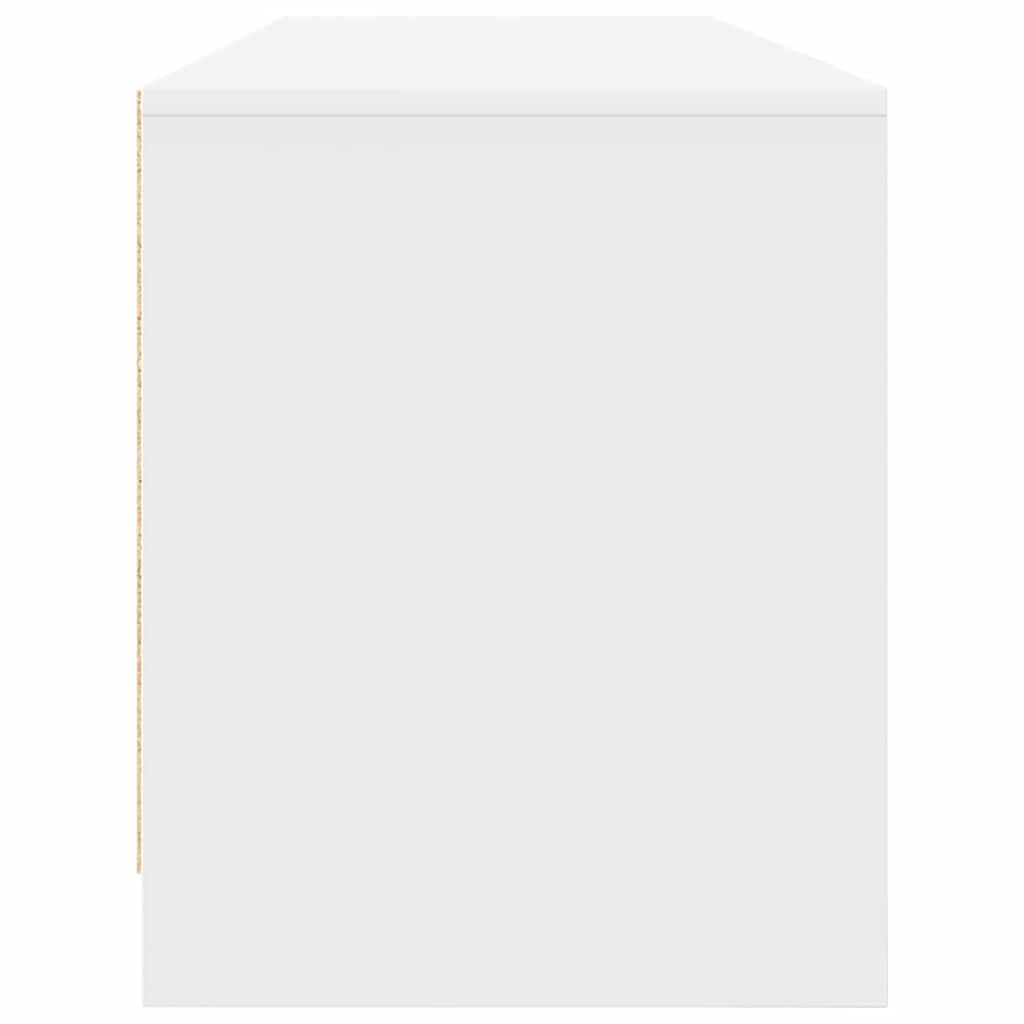TV Cabinet White 188.5x41x50 cm Engineered Wood