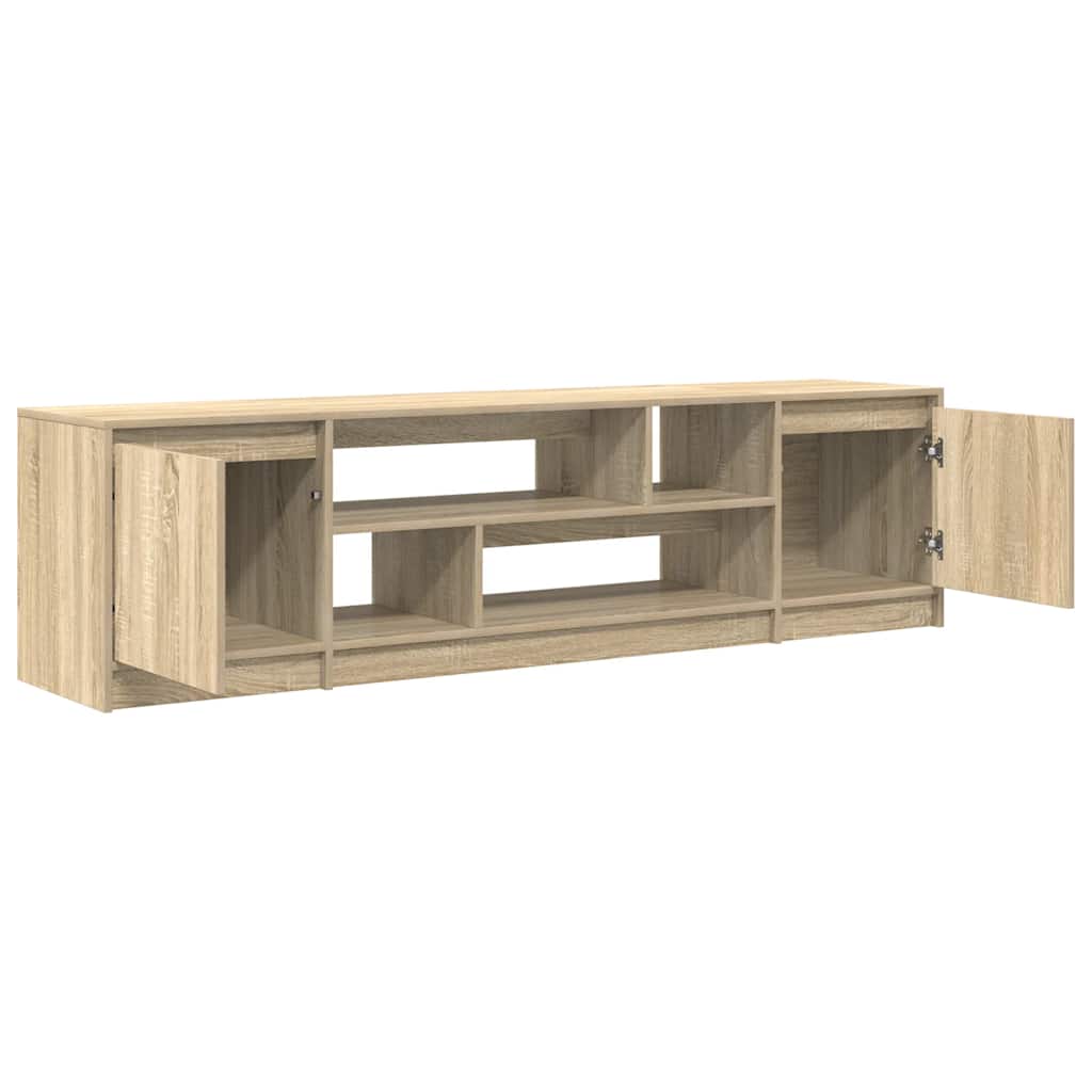 TV Cabinet Sonoma Oak 188,5x41x50 cm Engineered Wood