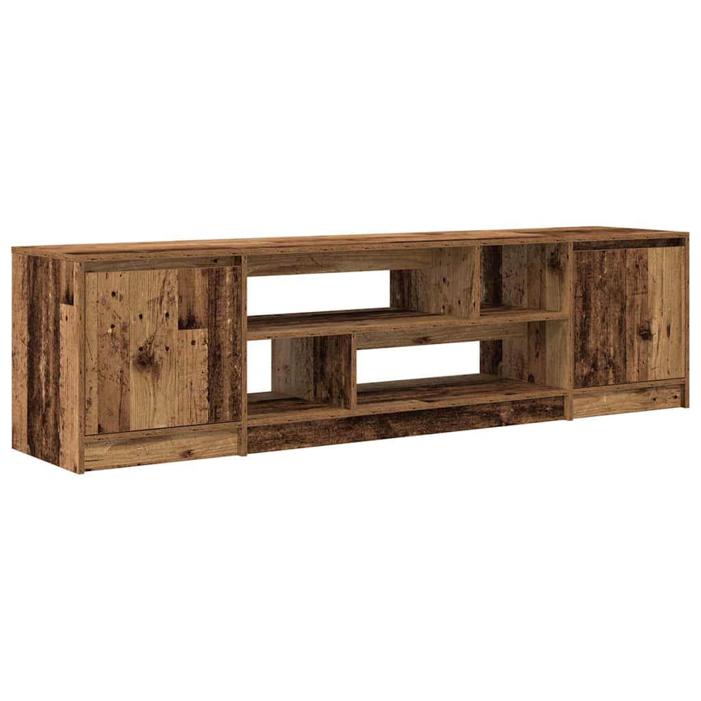 TV Cabinet Old Wood 188.5x41x50 cm Engineered Wood