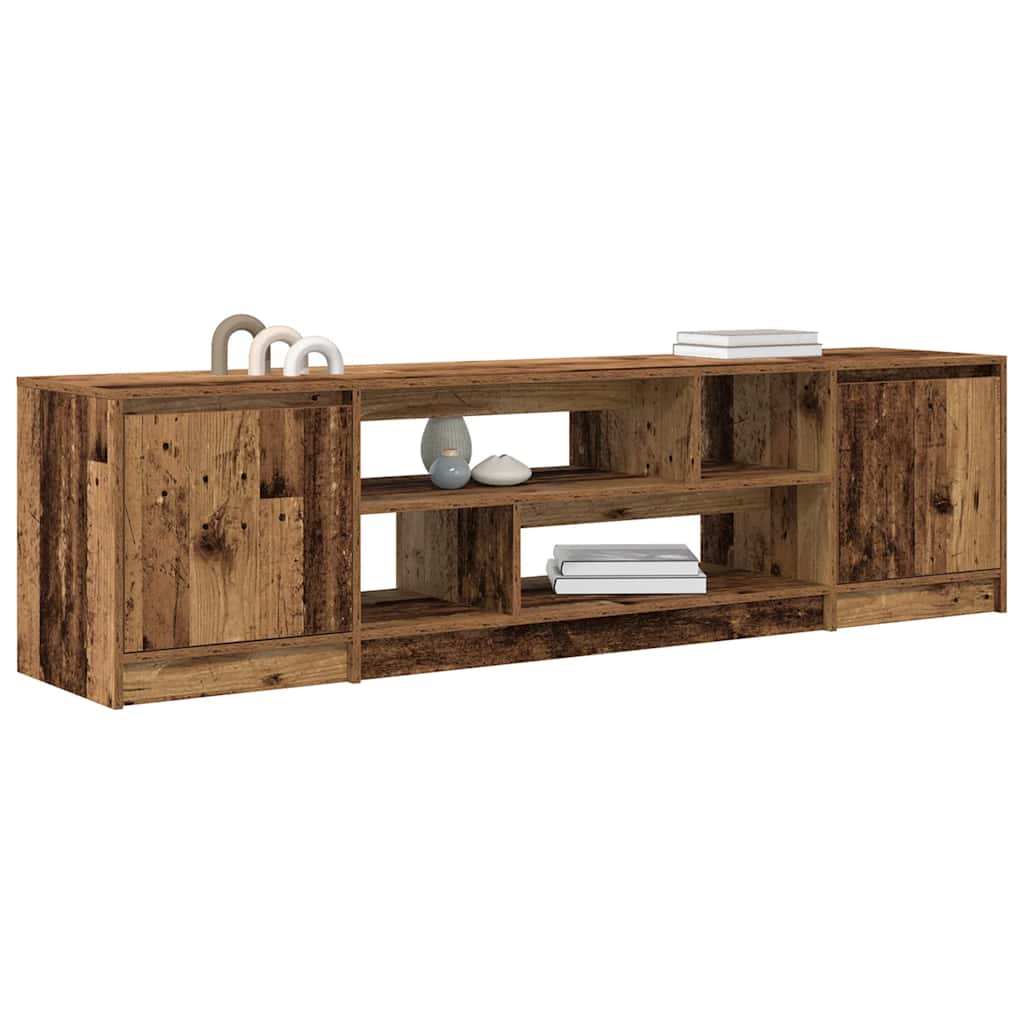 TV Cabinet Old Wood 188,5x41x50 cm Engineered Wood
