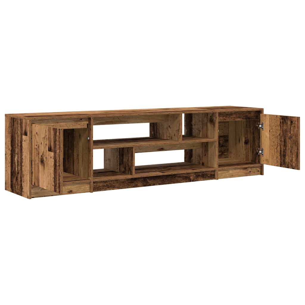 TV Cabinet Old Wood 188,5x41x50 cm Engineered Wood