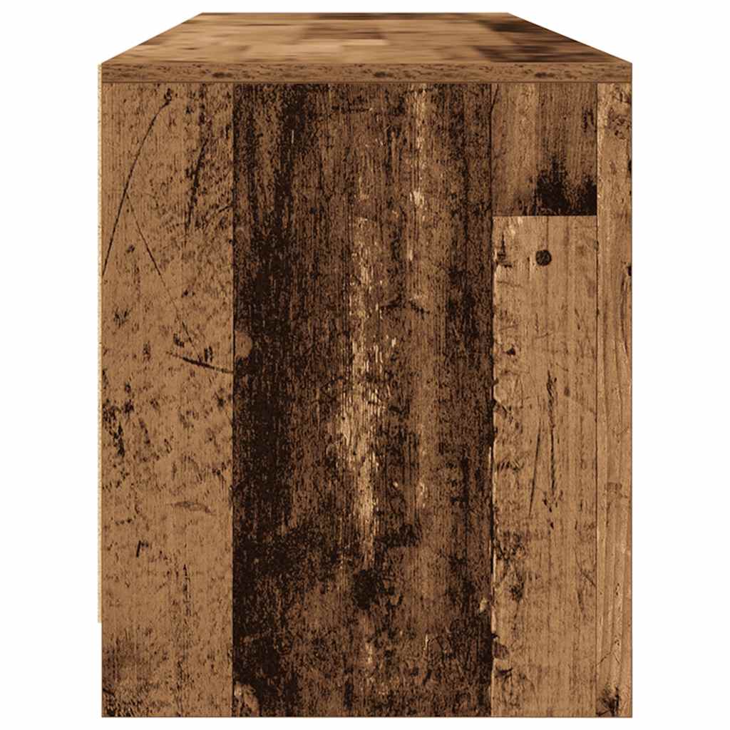 TV Cabinet Old Wood 188.5x41x50 cm Engineered Wood