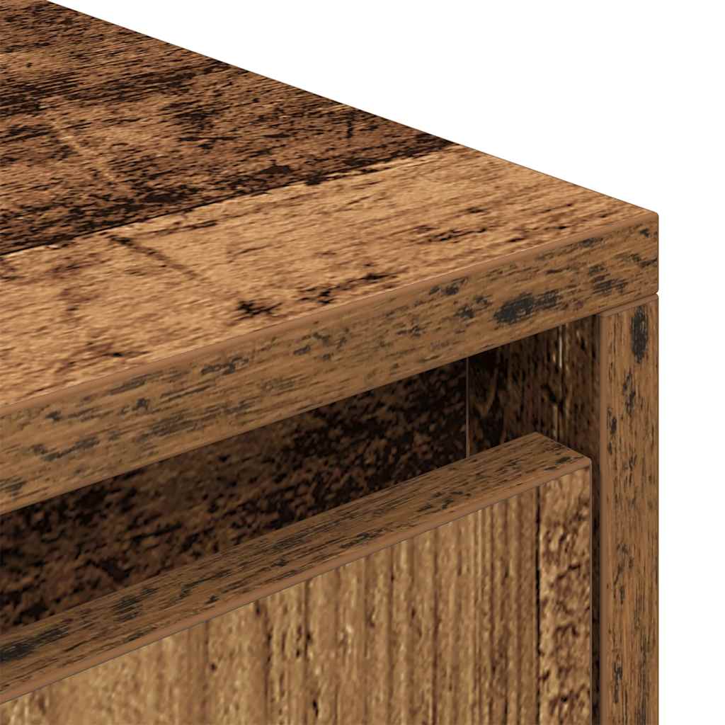 TV Cabinet Old Wood 188,5x41x50 cm Engineered Wood
