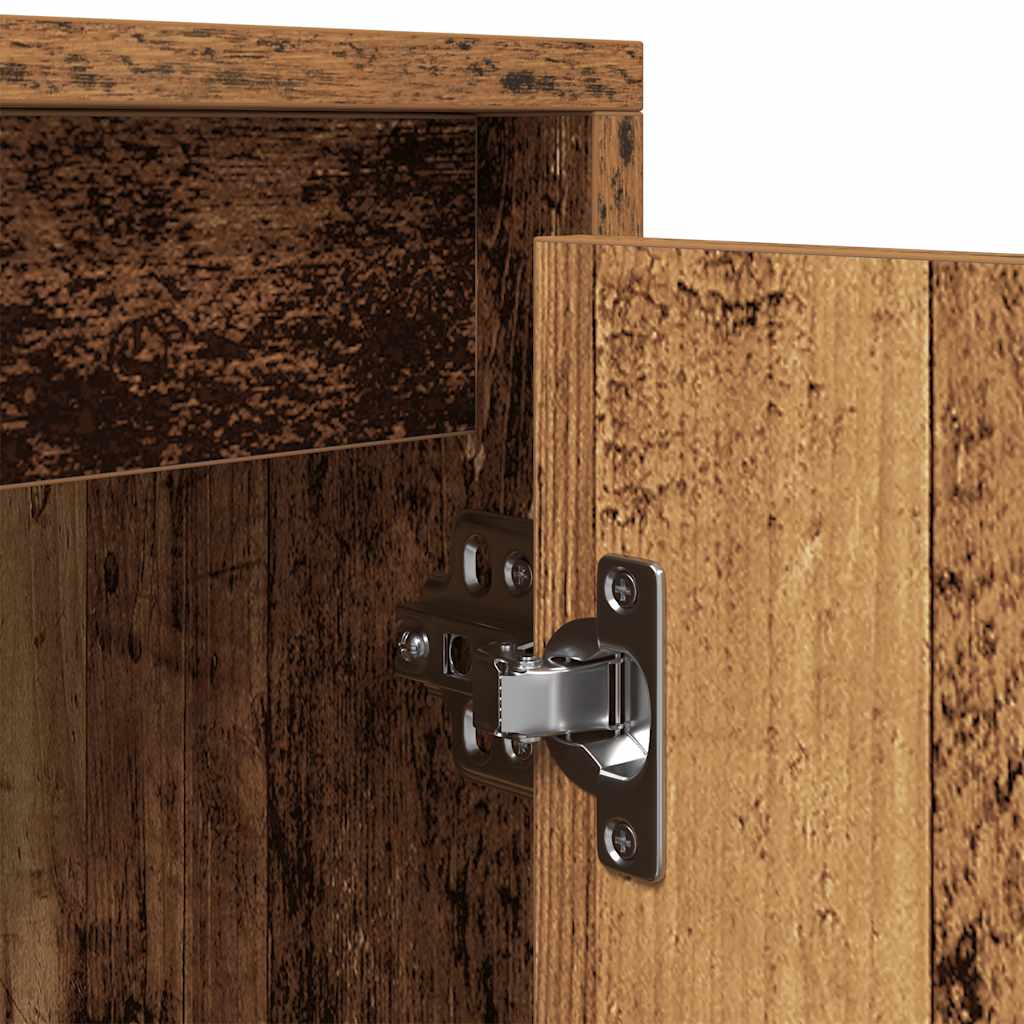 TV Cabinet Old Wood 188.5x41x50 cm Engineered Wood