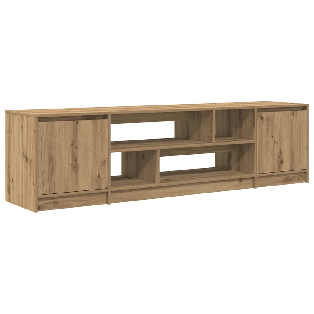TV Cabinet Artisan Oak 188,5x41x50 cm Engineered Wood