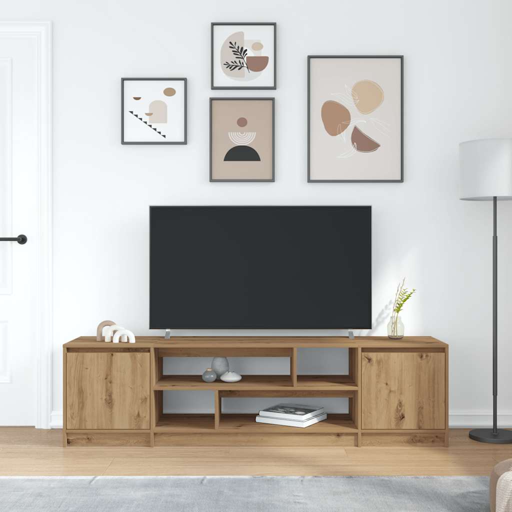 TV Cabinet Artisan Oak 188,5x41x50 cm Engineered Wood