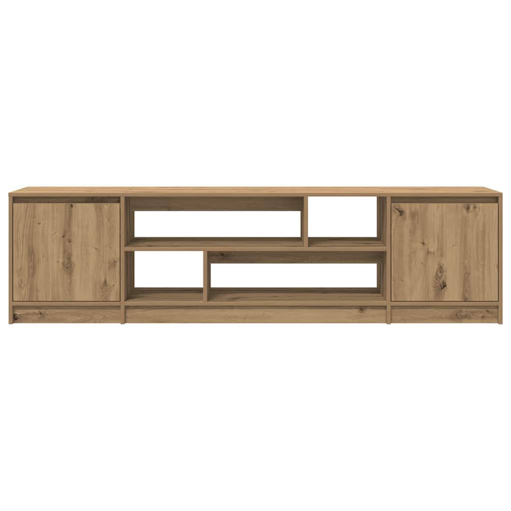 TV Cabinet Artisan Oak 188,5x41x50 cm Engineered Wood
