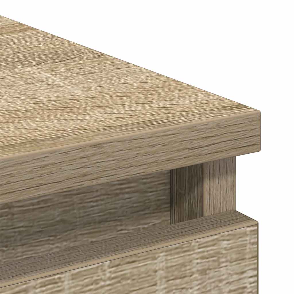 Sideboard Sonoma Oak 80x35x99 cm Engineered Wood