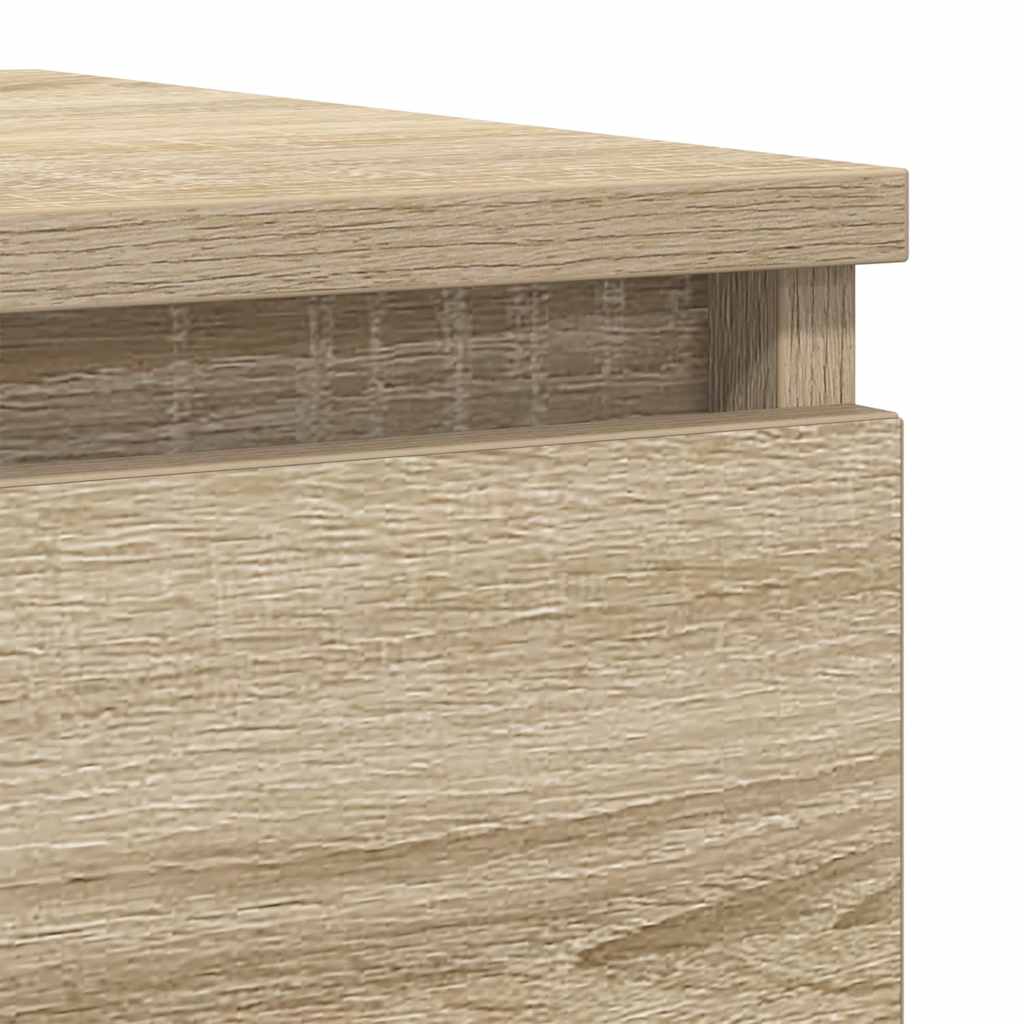 Sideboard Sonoma Oak 100x35x76 cm Engineered Wood