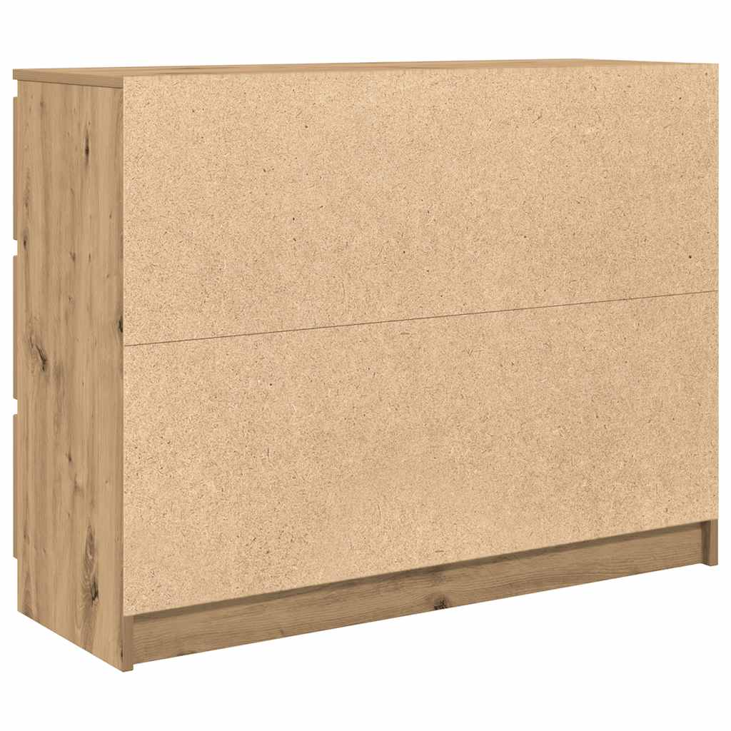 Sideboard Artisan Oak 100x35x76 cm Engineered Wood